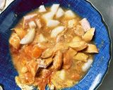 お一人様野菜たっぷりさっぱり洋風親子丼風作り方9写真