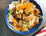 お一人様野菜たっぷりさっぱり洋風親子丼風作り方12写真