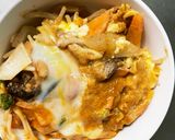 お一人様野菜たっぷりさっぱり洋風親子丼風作り方20写真