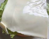 コストコのベーグルでハンバーガー作り方3写真