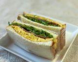 やみつき♡コーン玉子のトーストサンド作り方15写真
