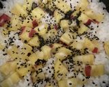 土鍋炊きでホクホク甘い！さつまいもごはん作り方5写真