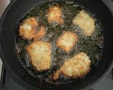 ☆簡単☆鶏むね肉のマヨチーズパン粉揚げ作り方4写真