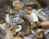 富山の産後は干しずいき油揚豆腐の味噌汁作り方1写真
