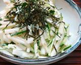 大根と大葉のたらこ和え作り方3写真