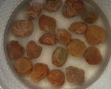 梅講師直伝㊼梅シロップの梅の甘露煮作り方1写真