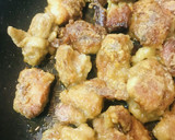 鶏もも肉の揚げ焼き風からあげ作り方3写真