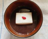 胡麻豆腐ぜんざい作り方4写真