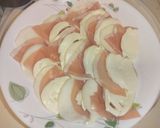 蕪と生ハムとモッツァレラのカプレーゼ作り方4写真