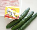 【超簡単】キュウリの肉巻き作り方1写真
