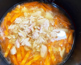 ツナマヨおにぎり風の炊き込みご飯♡作り方1写真