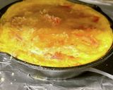 焼きトマトのふんわりＷチーズオムレツ作り方5写真