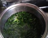 ほうれん草の味噌汁作り方2写真