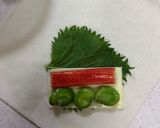 そら豆とカニカマの春巻き作り方3写真