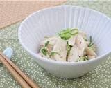 電子レンジで簡単！ささみの中華和え作り方4写真