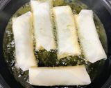 そら豆とカニカマの春巻き作り方5写真