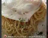 目玉焼きのパスタ（貧乏人のパスタ）作り方16写真
