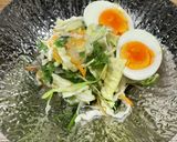 美味しい!お酢とははつゆでパクチーサラダ作り方2写真