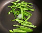 にんにく香るピーマンとしめじ炒め作り方2写真