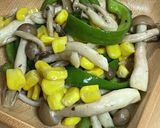 にんにく香るピーマンとしめじ炒め作り方5写真