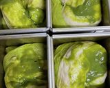 抹茶クリームマーブル食パン作り方9写真