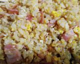 卵チャーハン　パラパラなのでスプーン必須作り方3写真