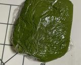 抹茶クリームマーブル食パン作り方5写真