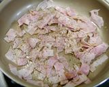 レンジで簡単！そら豆ベーコンちょい辛炒め作り方3写真