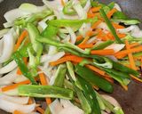 【簡単副菜】野菜のたまご炒め作り方2写真