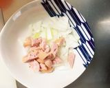 お一人様野菜たっぷりウスターウインナー丼作り方2写真