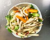 お一人様野菜たっぷりウスターウインナー丼作り方10写真