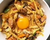 お一人様野菜たっぷりウスターウインナー丼作り方20写真