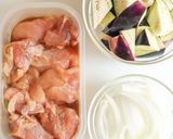 鶏肉となすのバルサミコ甘酢炒め作り方2写真