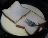 浸け込まない‼ハムチーのフレンチトースト作り方5写真