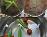 蓬(よもぎ)麸と夏野菜の炊き合わせ作り方5写真
