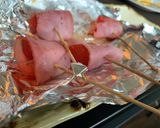 トースターで！ベーコントマト焼き作り方2写真