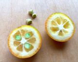 箸休めに♪金柑の蜂蜜マリネ(サラダ)作り方2写真