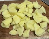 鶏ささみとじゃがいものガリバタ醤油炒め作り方1写真