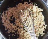 簡単にポロポロ…私の鶏そぼろ丼♪作り方3写真