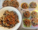 ★お弁当にも★ごぼう牛肉甘辛炒め作り方7写真