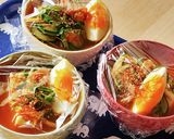 ひんやり韓国風旨辛冷奴汁☆昼食☆きゅうり作り方3写真