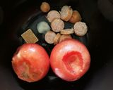簡単トマトパスタ作り方2写真