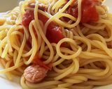 簡単トマトパスタ作り方4写真