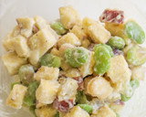 そら豆とさつまいものヨーグルトサラダ作り方4写真
