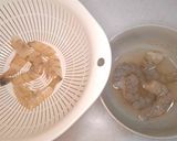 殻まで楽しむ！パラパラ海老チャーハン作り方1写真