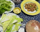 韓国風、豚肉の辛醤油炒め作り方9写真