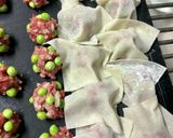 グリンピースたっぷり牛肉焼売作り方3写真
