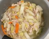 白菜のあんかけ作り方4写真