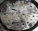 フライパンで鶏ミンチと淡竹と油揚げの煮物作り方4写真