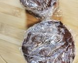 レンジで１分♪簡単米粉のチョコ蒸しケーキ作り方5写真